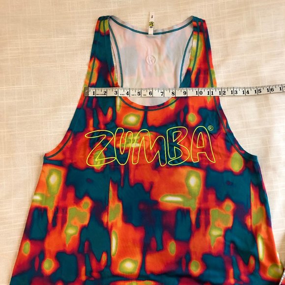 Zumba Fitness racerback tank, sizes S, M, L - Picture 4 of 13
